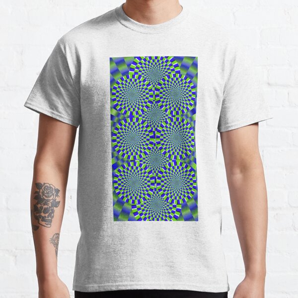 Optical Illusion, visual illusion Classic T-Shirt