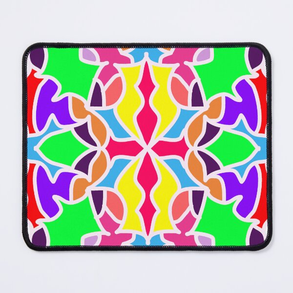 Item preview, Neon Stained Glass Cross designed and sold by Vanessa Hogle.