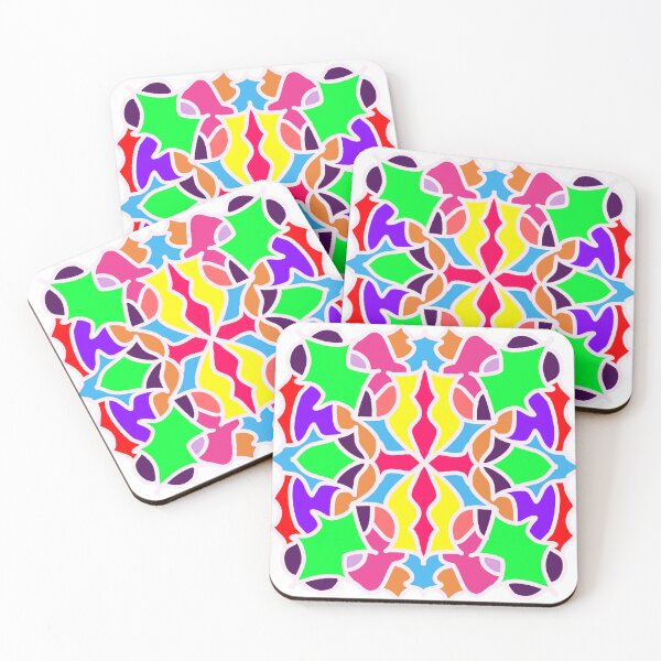 Item preview, Neon Stained Glass Cross designed and sold by Vanessa Hogle.