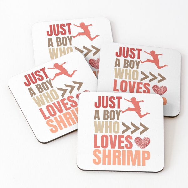 Item preview, Just a boy who loves shrimp. designed and sold by Creativity Zone.
