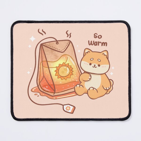 Item preview, Shiba Sunny Tea Bag designed and sold by Kukookat.