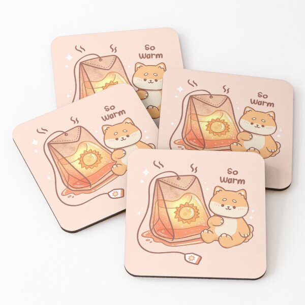 Item preview, Shiba Sunny Tea Bag designed and sold by Kukookat.