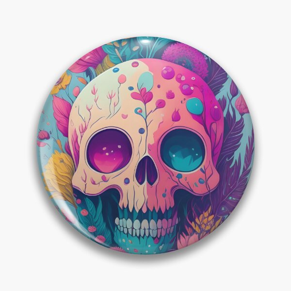 Item preview, Floral Skull Vector designed and sold by MudbloodStore.