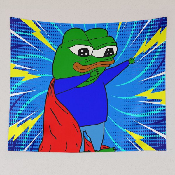 Item preview, Pepe Superhero Cape Apu designed and sold by Slav-Art.