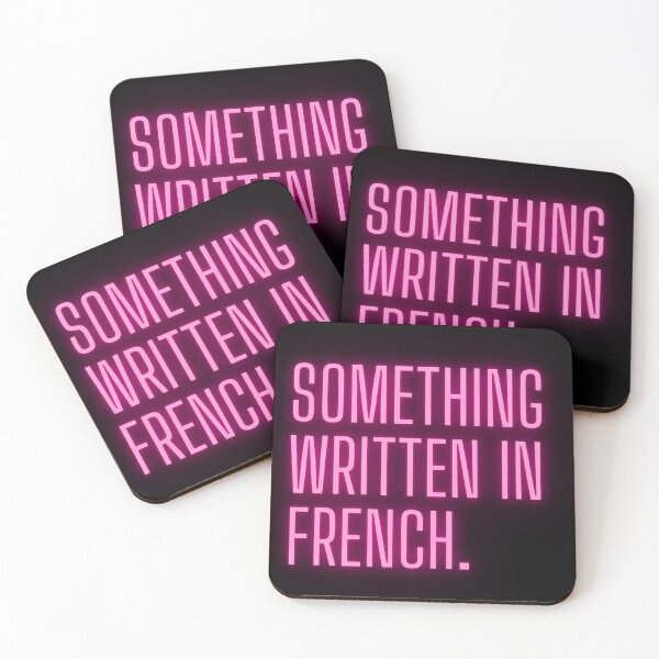 Item preview, Something written. In French. designed and sold by TAROE.