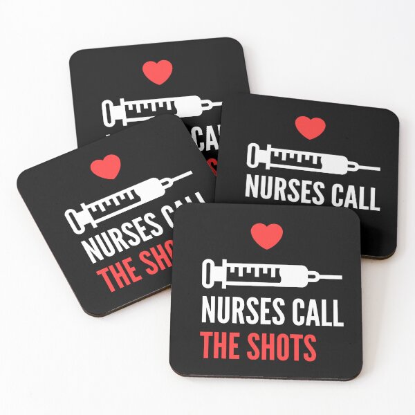 Item preview, Nurses Call the Shots Funny Nursing Squad Student School designed and sold by PrintOfi.