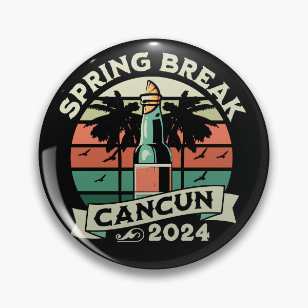 Item preview, Beach Vintage Spring Break Cancun designed and sold by PlayfulPrint.