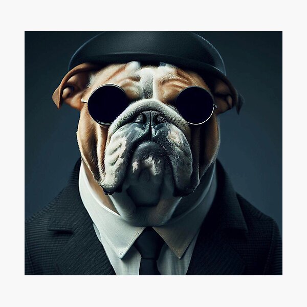 Item preview, Boss Gangster Bulldog designed and sold by Rag-Dog.