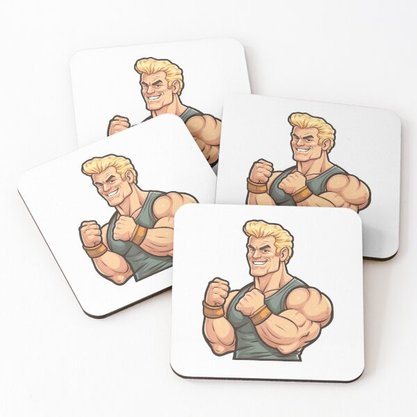 Item preview, Muscular Blond designed and sold by ForeverPrintsOK.