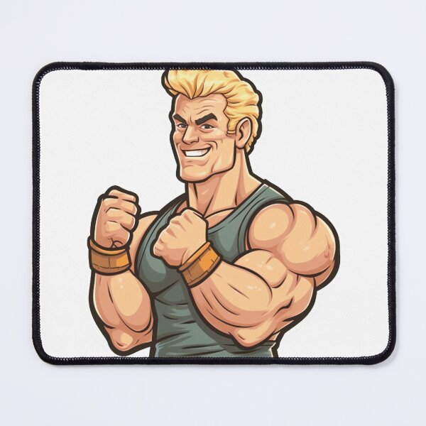 Item preview, Muscular Blond designed and sold by ForeverPrintsOK.
