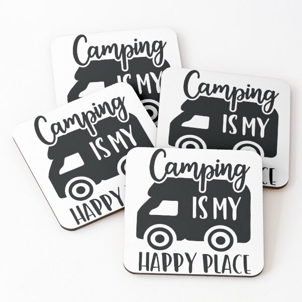Item preview,  Camping Is My Happy Place designed and sold by Bigfoot T-Shirt Co..