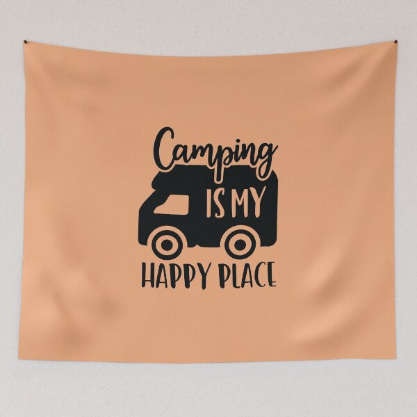 Item preview,  Camping Is My Happy Place designed and sold by Bigfoot T-Shirt Co..