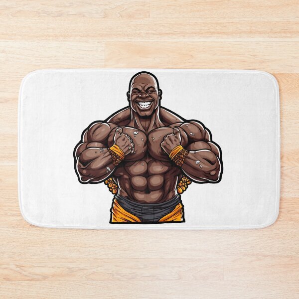 Item preview, Muscular Black Guy designed and sold by ForeverPrintsOK.
