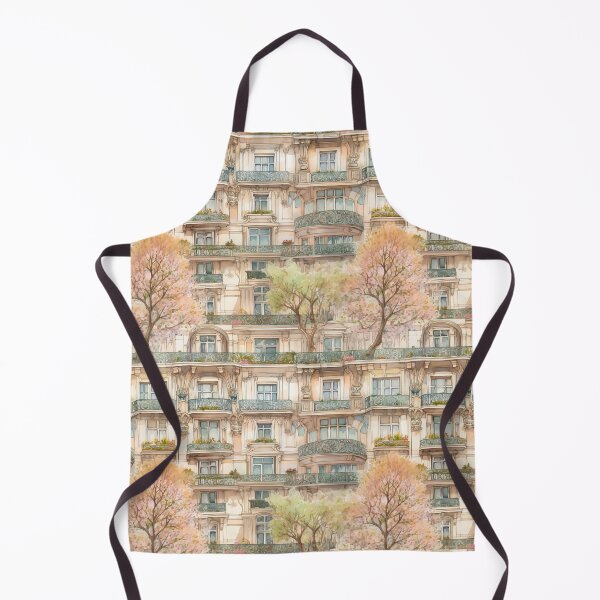 Item preview, French Houses, balconies, city life designed and sold by Mumzy2many.