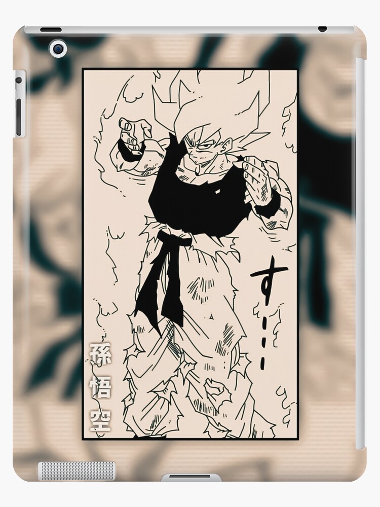 Dragon Ball Super Shonen Anime Kakarot Manga Panel Art | iPad Case & Skin