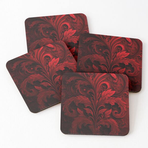Item preview, Red Abstract Art Design designed and sold by Digital Mindscape.