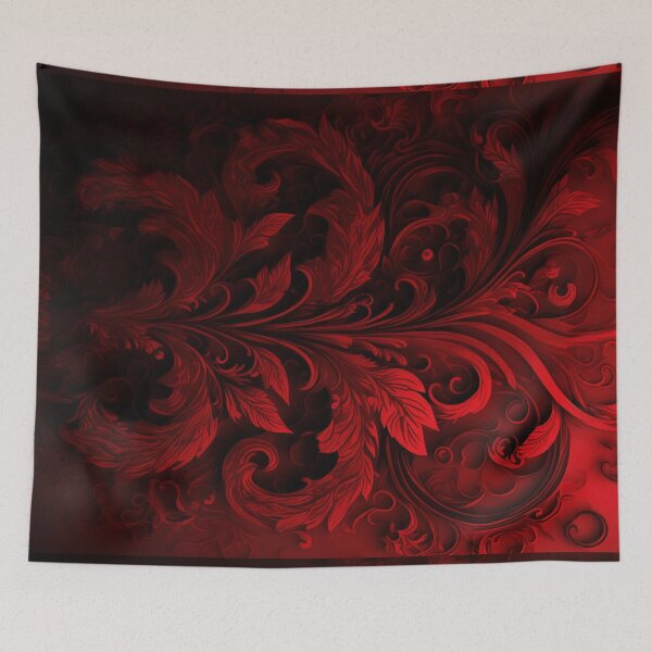 Item preview, Red Abstract Art Design designed and sold by Digital Mindscape.