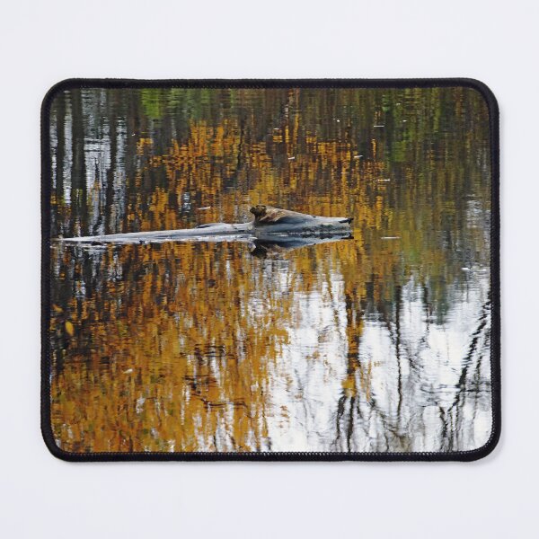 Item preview, Autumn Pond In Gold designed and sold by Deb Oppermann.