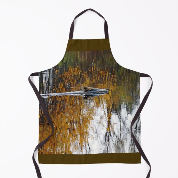 Item preview, Autumn Pond In Gold designed and sold by Deb Oppermann.