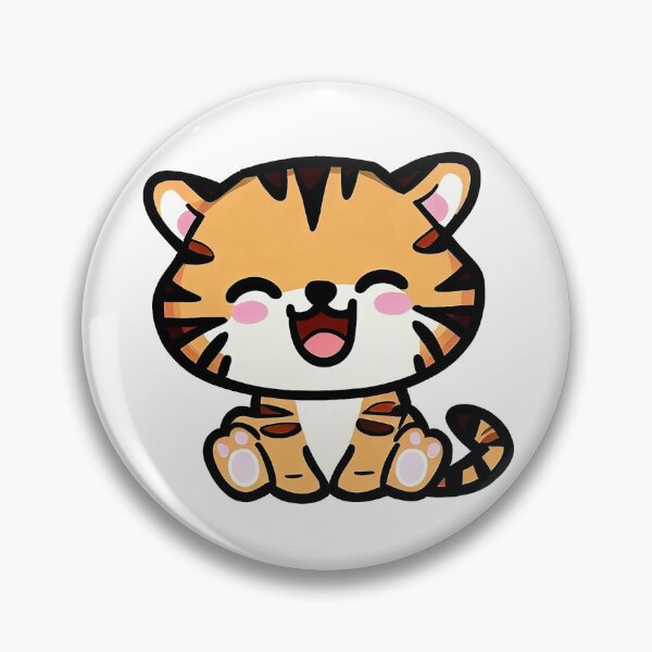Item preview, Cute kawaii tiger. designed and sold by Smeagol-Store.