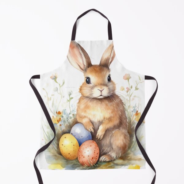 Item preview, Happy Easter Bunny and Eggs designed and sold by Matt's Artificial Nature.