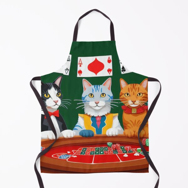 Item preview, Gambling Cats designed and sold by Airdale Navy.