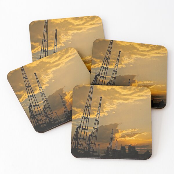 Item preview, Industrial, silhouetted, skyscape designed and sold by iam01110011.