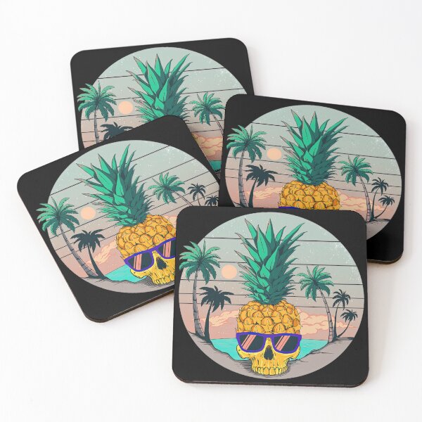Item preview, Summer Pineapple Skull designed and sold by TaraRMartinez.