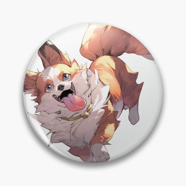 Item preview, Abrazos Corgi-Zorro: designed and sold by WhimsyWear-Fun.