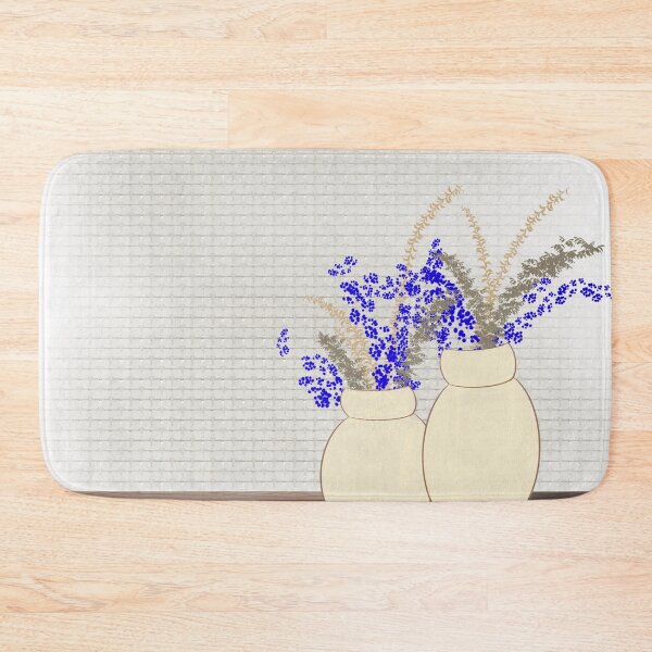 Item preview, Blue Flowers in Vase designed and sold by paulabidiman.