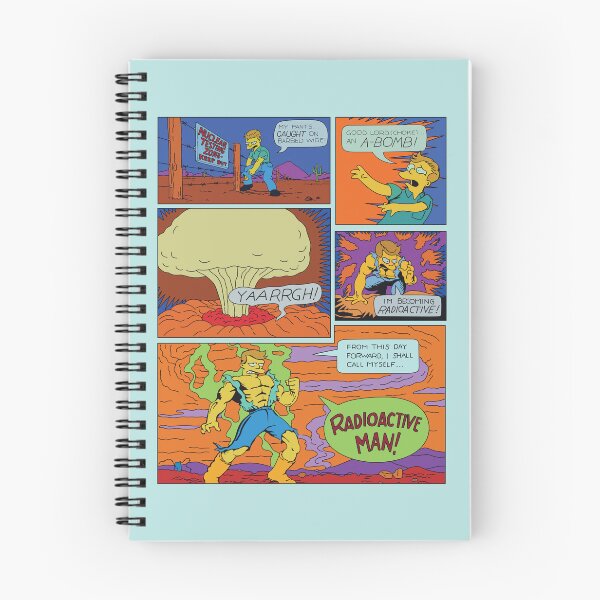Item preview, Radioactive Man Origin Story Comic Page designed and sold by REALsaintpetty.