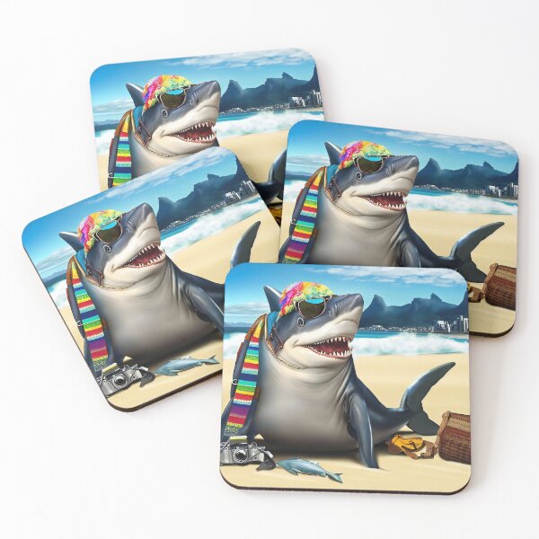 Item preview, Shark Beach Photographer on rio de janeiro designed and sold by Lucas Gomes.
