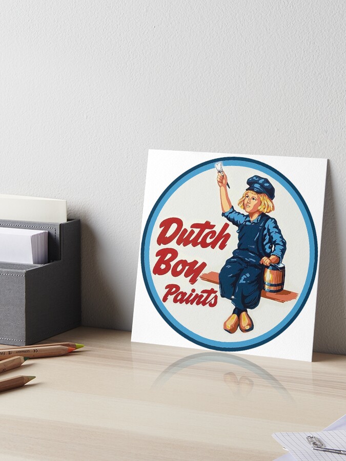 Dutch Boy Paint Vintage Logo