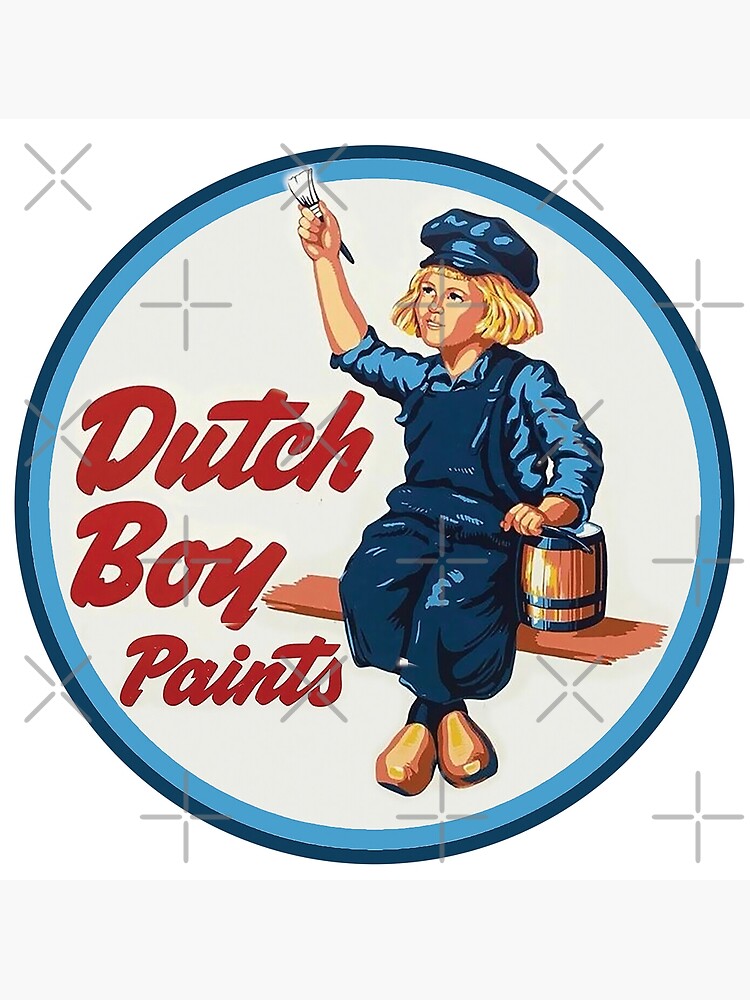 品質が Dutch Logo Vintage Paint Boy その他