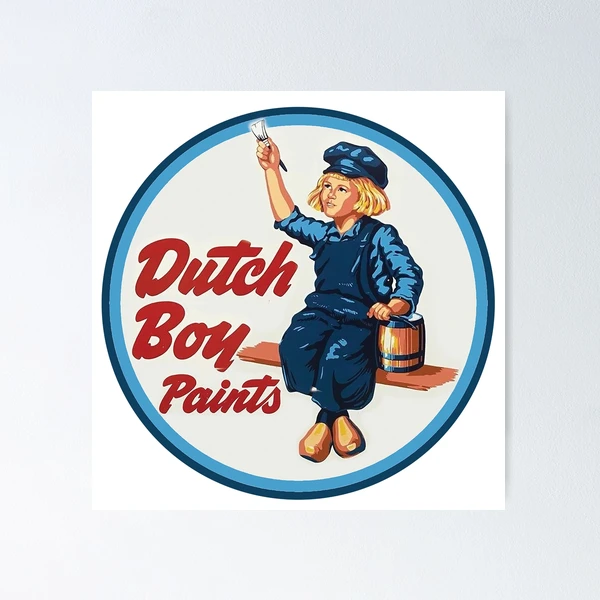 Dutch Boy Paint Vintage Logo