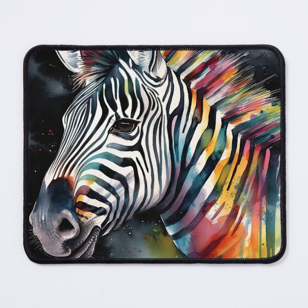 Artikelvorschau, Aquarell Zebra entworfen und verkauft von prettykaler.
