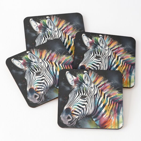 Artikelvorschau, Aquarell Zebra entworfen und verkauft von prettykaler.