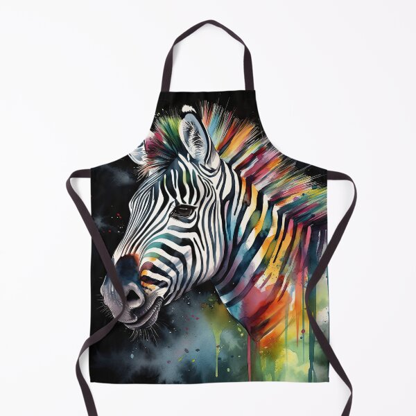 Artikelvorschau, Aquarell Zebra entworfen und verkauft von prettykaler.