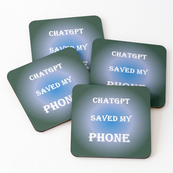 Item preview, When life gets you down ChatGPT can make you Phthalo Green Phone  designed and sold by TechsQuickArt.
