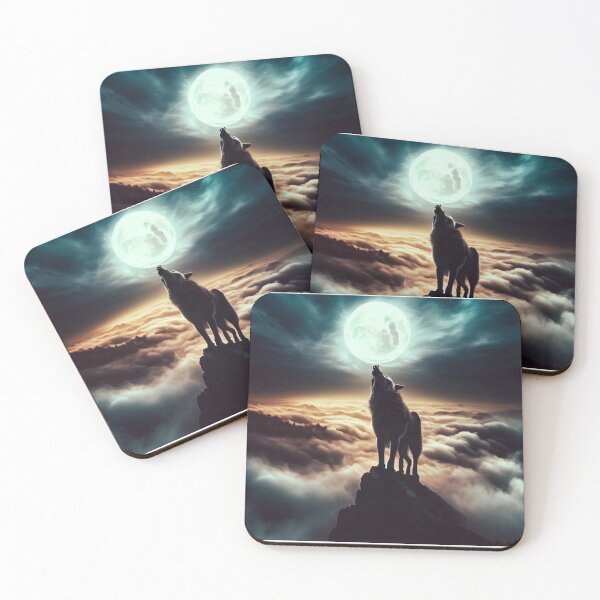 Item preview, Wolf Howling at the Full Moon designed and sold by Rag-Dog.