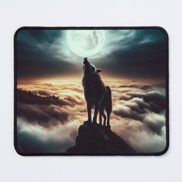 Item preview, Wolf Howling at the Full Moon designed and sold by Rag-Dog.