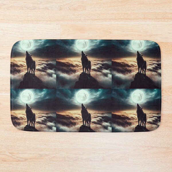 Item preview, Wolf Howling at the Full Moon designed and sold by Rag-Dog.