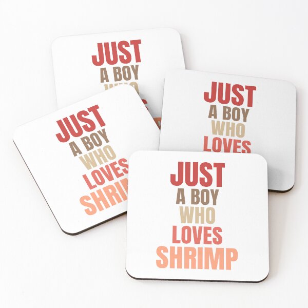 Item preview, Just a boy who loves shrimp. designed and sold by Creativity Zone.
