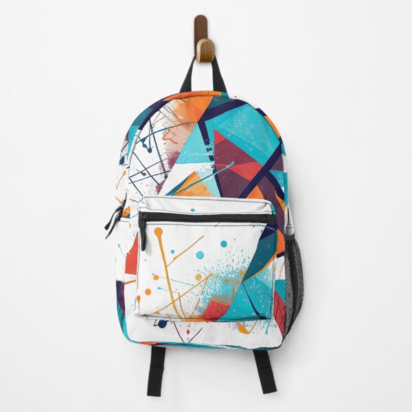 Item preview, Artistic Geometric Triangle Fusion, Striking Overlapping Triangles, Abstract Geometric Design designed and sold by retrotshirtsai.