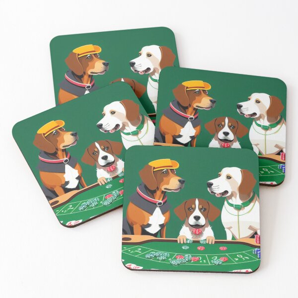Item preview, Gambling Dogs designed and sold by Airdale Navy.