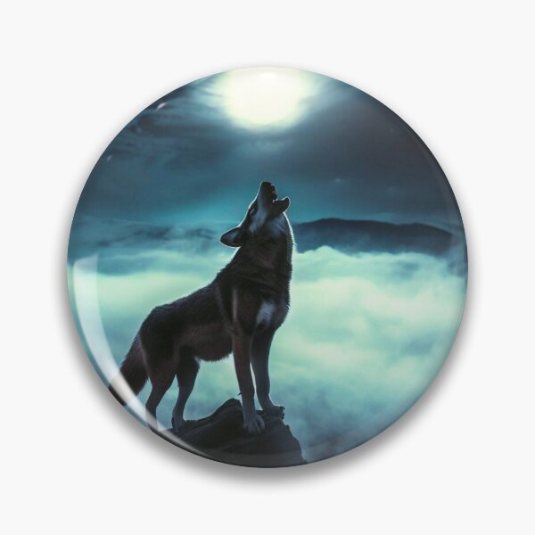 Item preview, Wolf Howling at the Full Moon designed and sold by Rag-Dog.