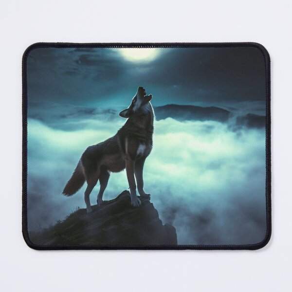 Item preview, Wolf Howling at the Full Moon designed and sold by Rag-Dog.