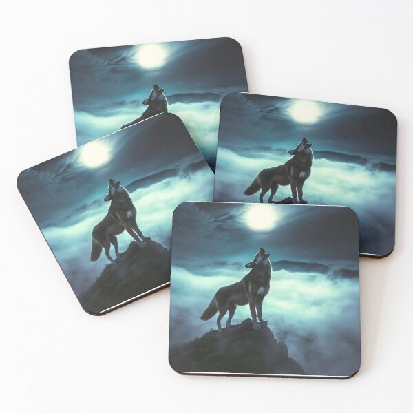 Item preview, Wolf Howling at the Full Moon designed and sold by Rag-Dog.