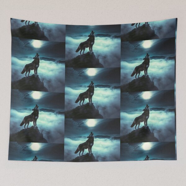 Item preview, Wolf Howling at the Full Moon designed and sold by Rag-Dog.