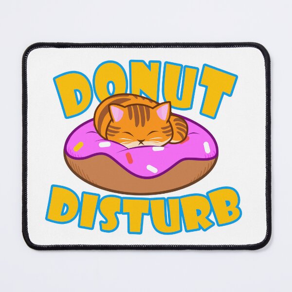 Item preview, Donut Disturb - Cat designed and sold by Catreneables.